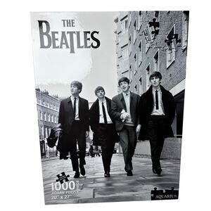 2008 “the beatles” black & white 1000 piece jigsaw puzzle